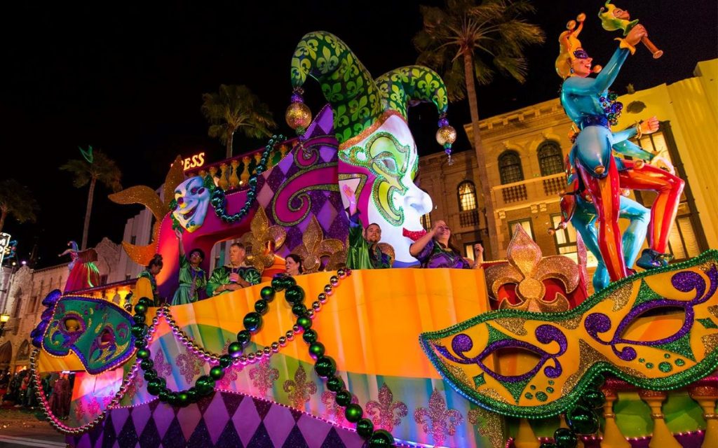 Don’t’ Miss Orlando’s Biggest Party - Mardi Gras 2020. Parades and Floats