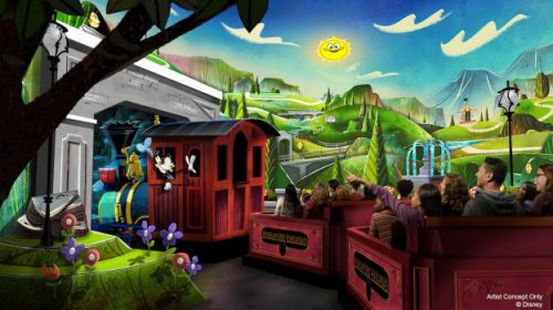 Mickey & Minnie’s Runaway Railway Opens March 4, 2020