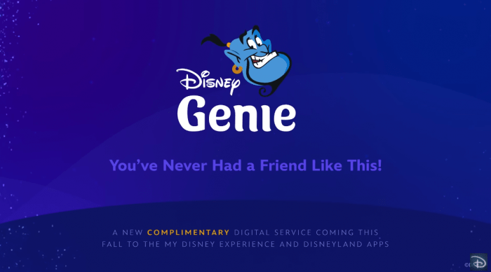 Disney Genie